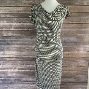 CAbi #614 Print MONROE Jersey Sheath Dress